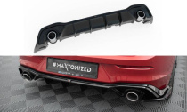 Volkswagen Golf GTE Mk8 2020+ Diffuser med Avgasutblås Imitationer V.1 Maxton Design